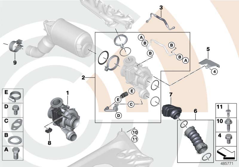 Exh.turbocharger & add-on kit Value Line