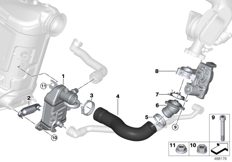 Emission reduction cooling