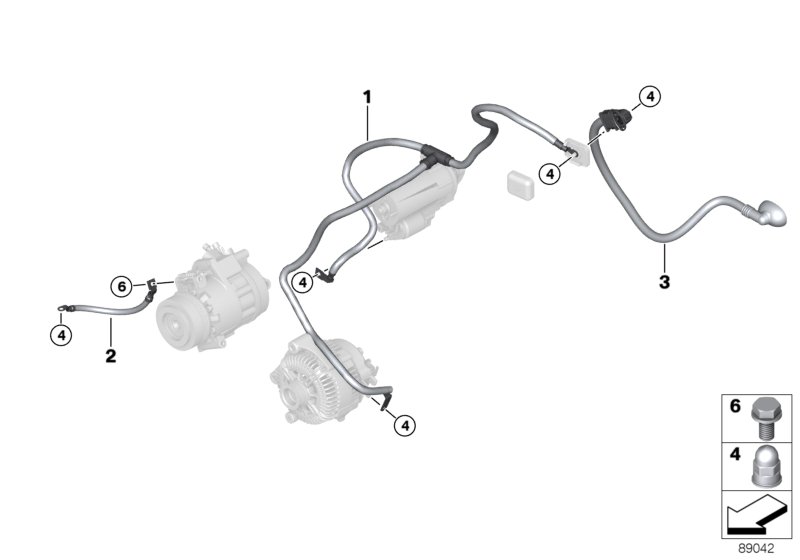 Battery cable/cable starter