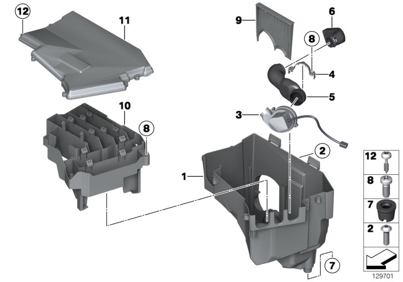 Control unit box