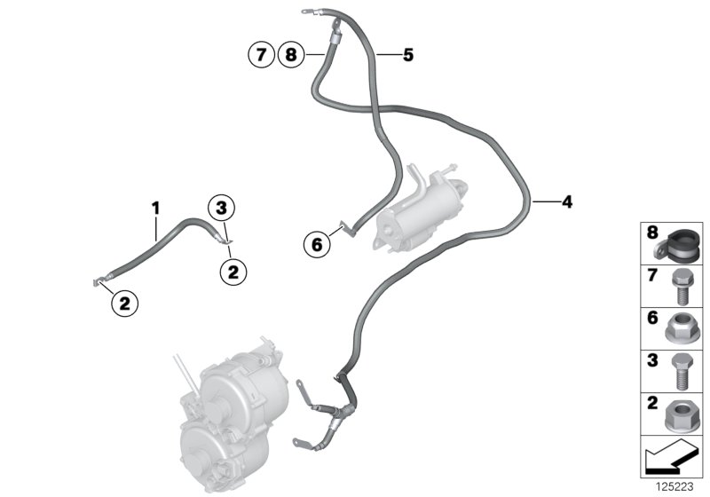 Battery cable/cable starter