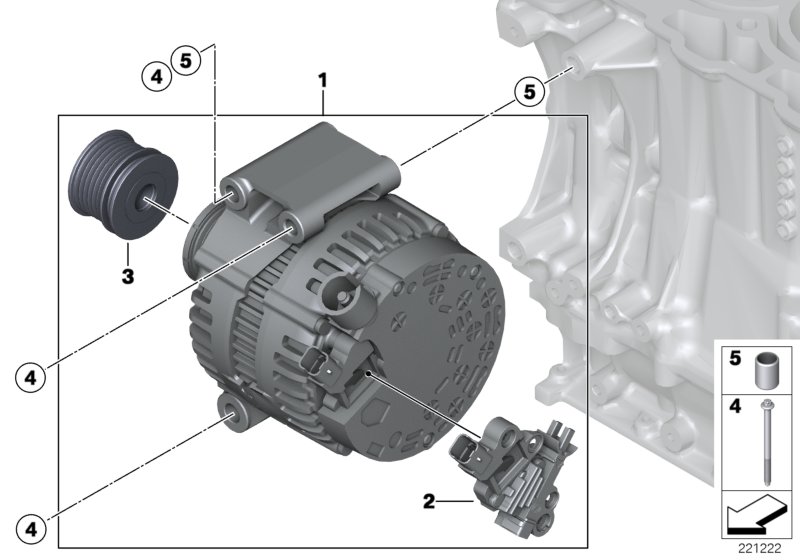Alternator 150A