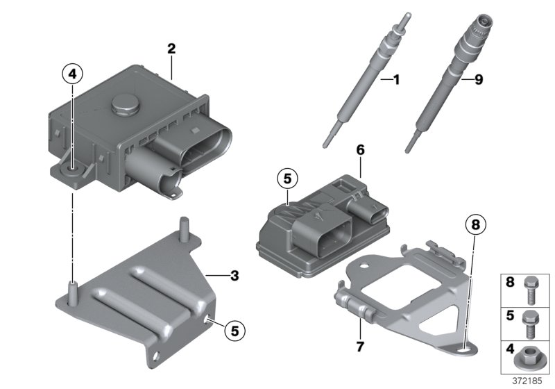 Glow plug unit