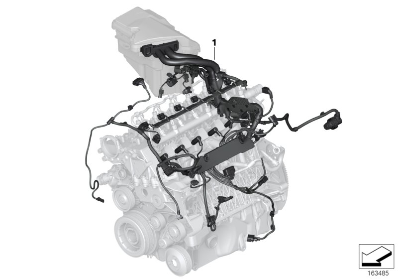 Engine wiring harness