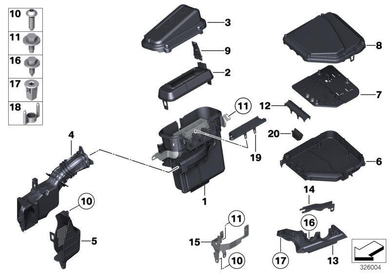 Control unit box