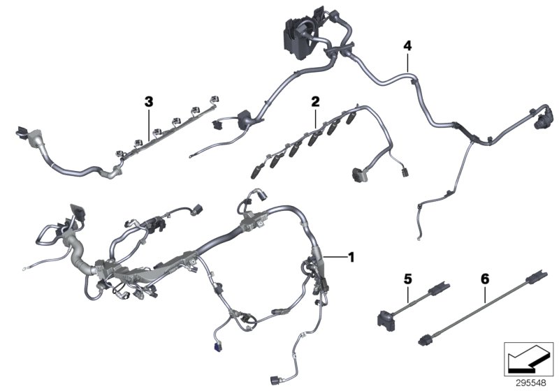 Engine wiring harness