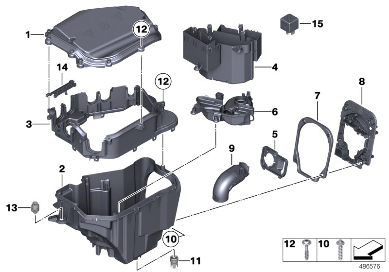 Control unit box