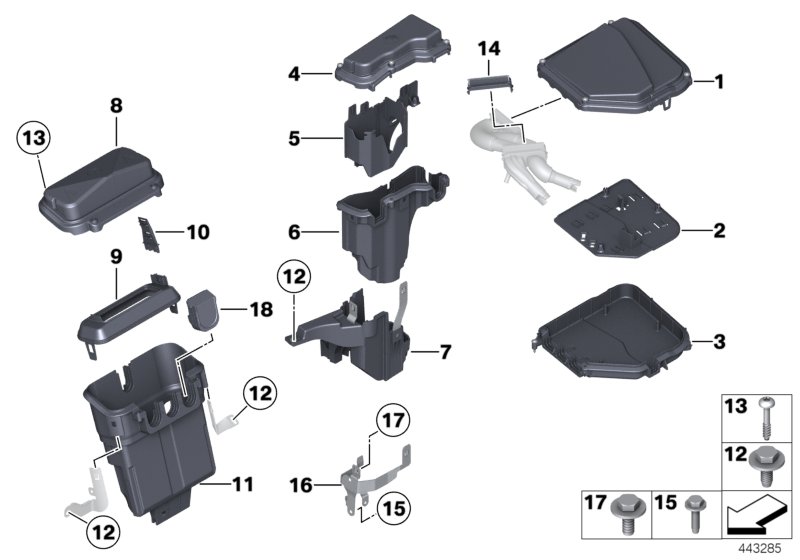 Control unit box
