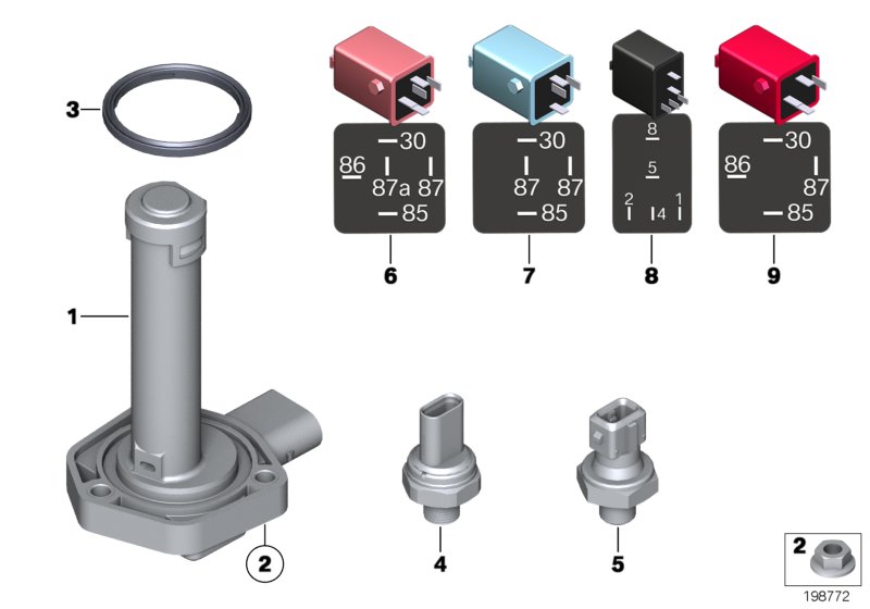 Sensors and relays