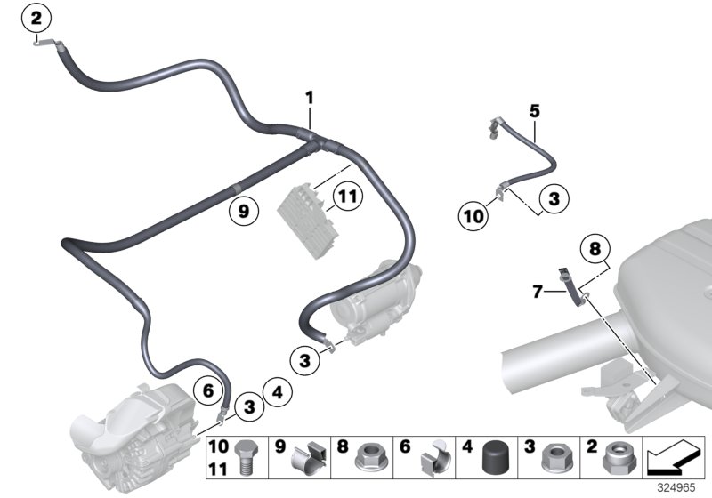 Battery cable/cable starter