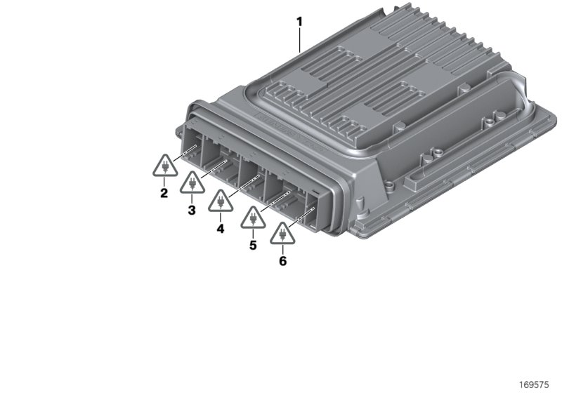 Basic control unit DME / MSD85_1