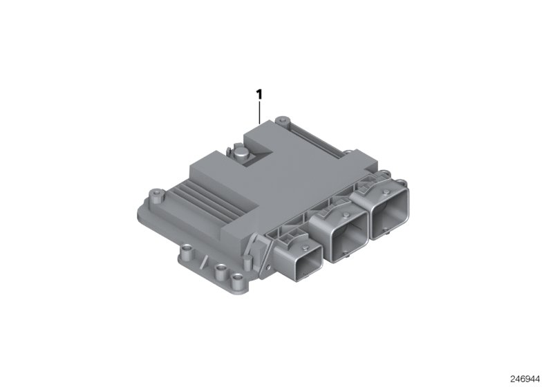 Basic control unit DME / MEVD1722D