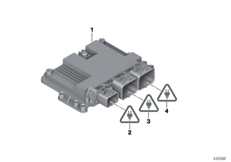 Basic control unit DME / MEV1722D