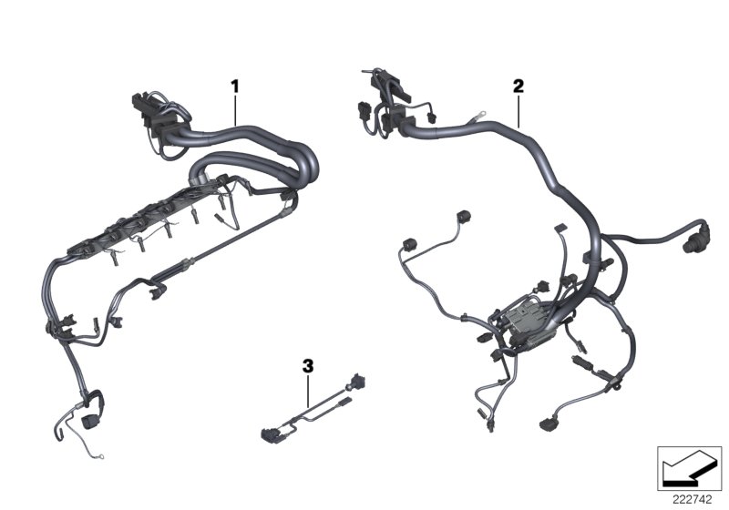 Engine wiring harness