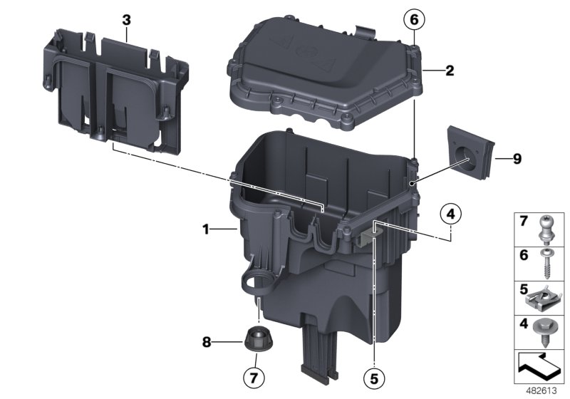 Control unit box