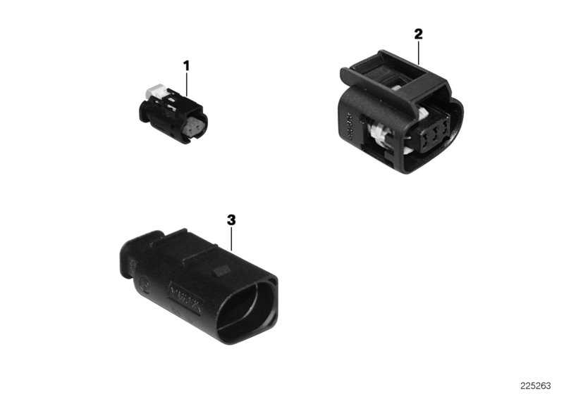 Socket housing, MLK