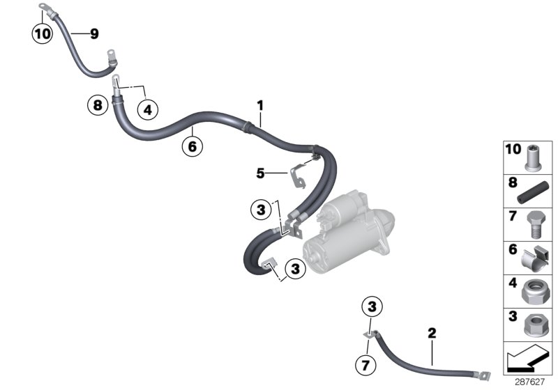 Cable starter