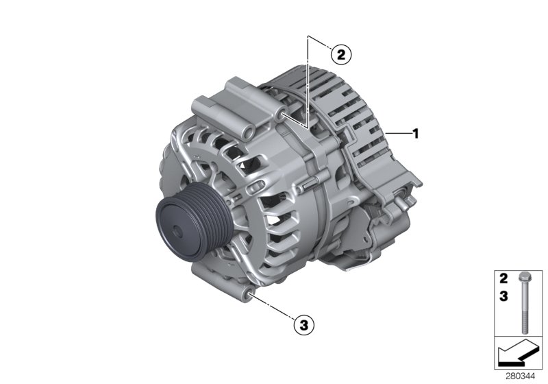 Starter motor generator