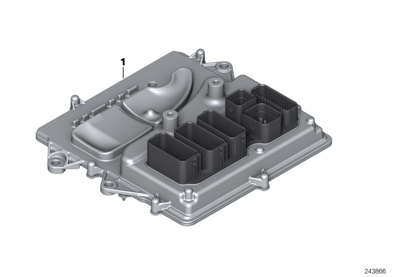 Basic control unit DME / MEVD172S