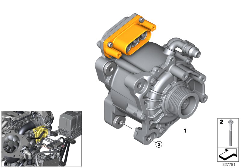 Starter motor generator