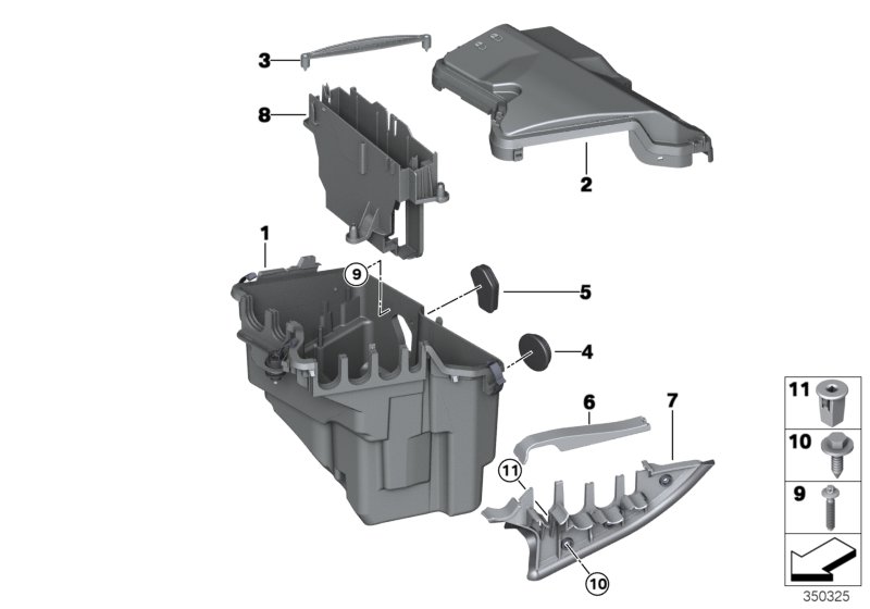 Control unit box