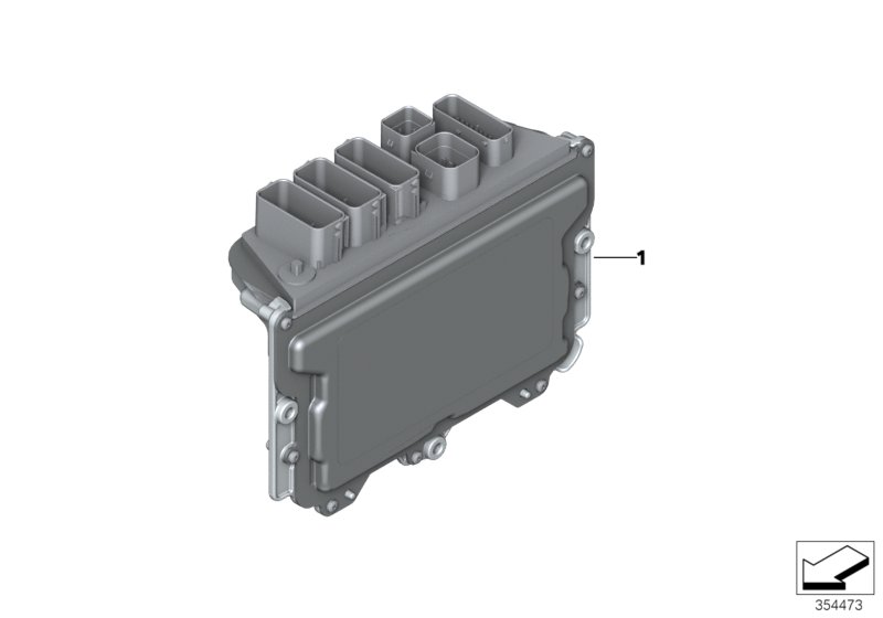 Basic control unit DME