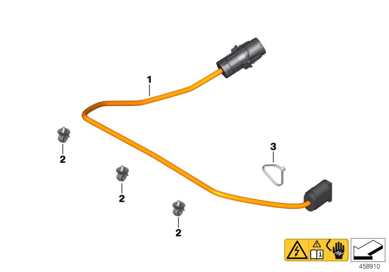Wiring harness, electric machine