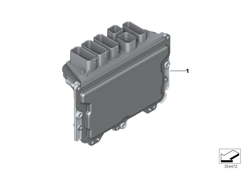 Basic control unit DME / MEVD1723