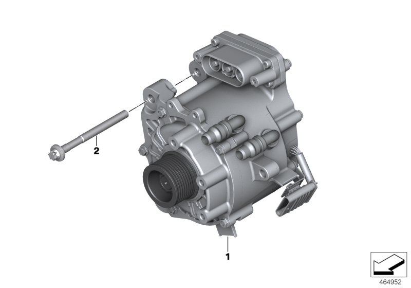 Starter motor generator