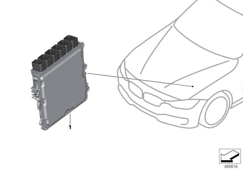 Basic control unit DME