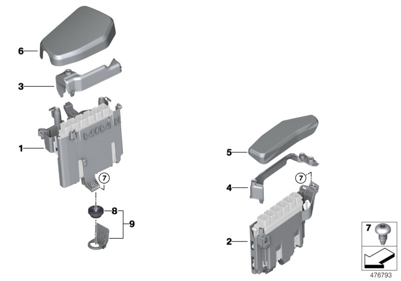 Control unit box