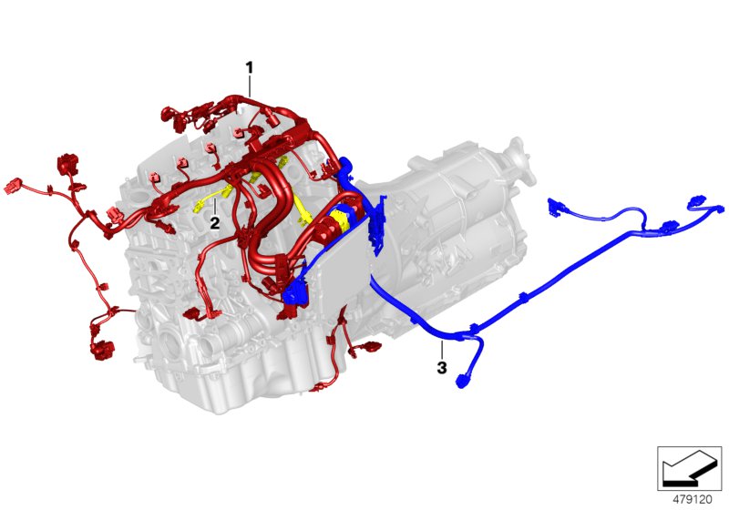 Engine wiring harness