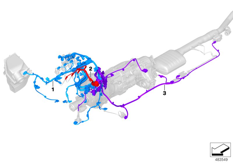 Engine wiring harness