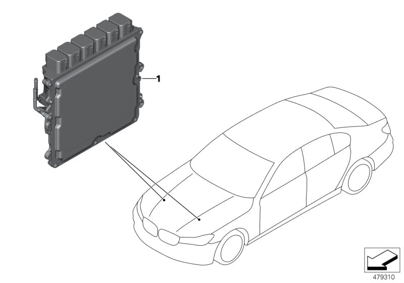 Base control unit DME 8.C.0