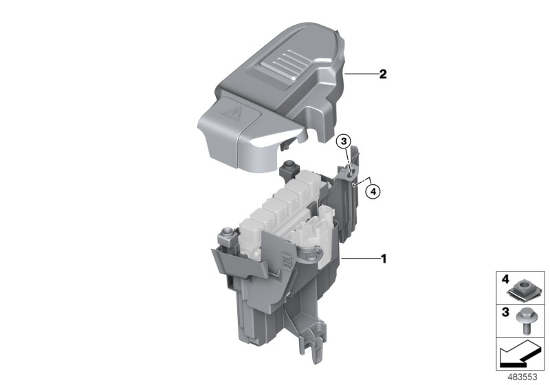 Control unit box
