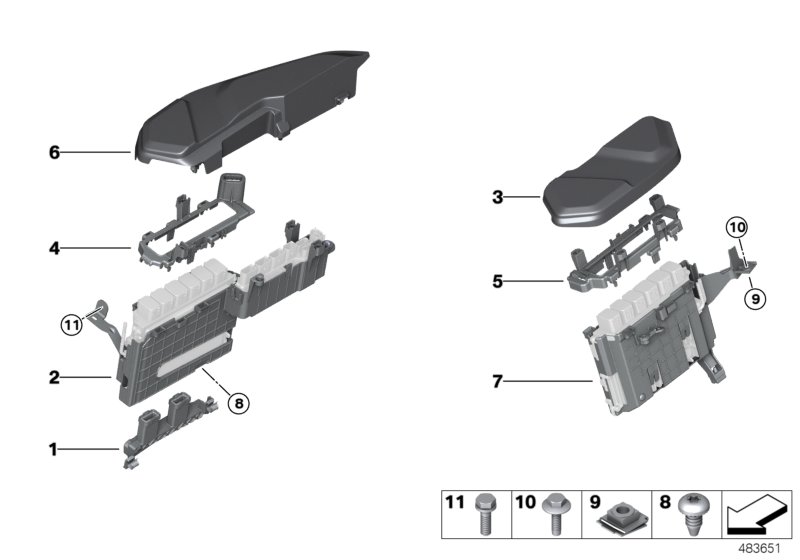 Control unit box