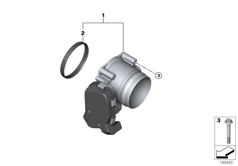 Throttle housing Assy