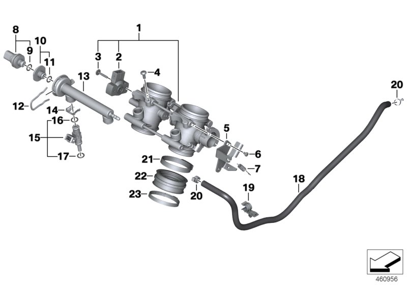 Throttle housing Assy
