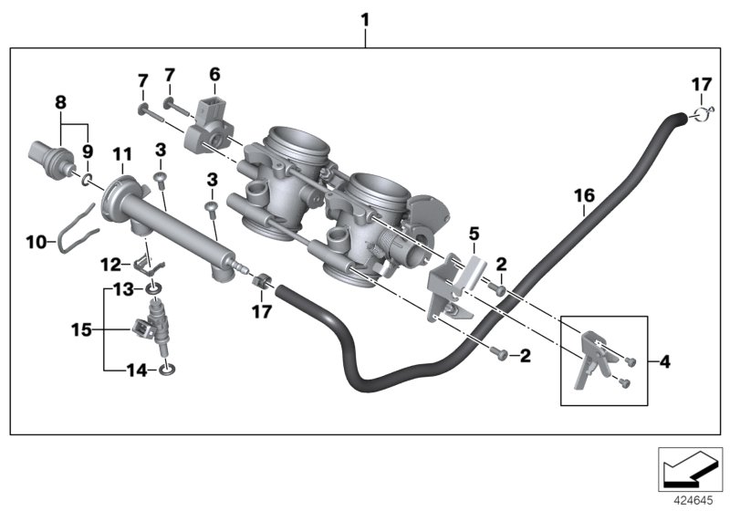 Throttle housing Assy