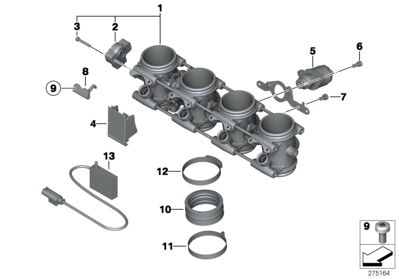Throttle housing Assy
