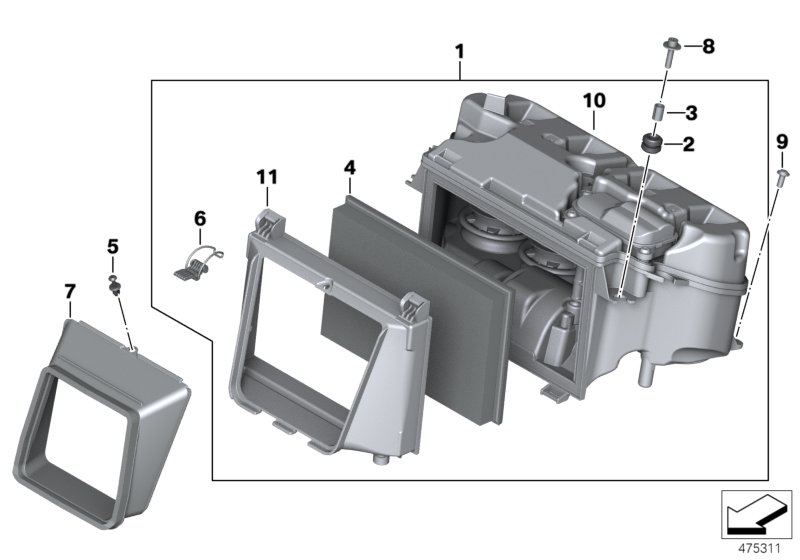 Intake sound system