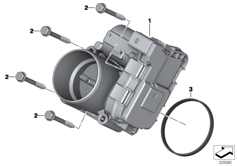 Throttle housing Assy