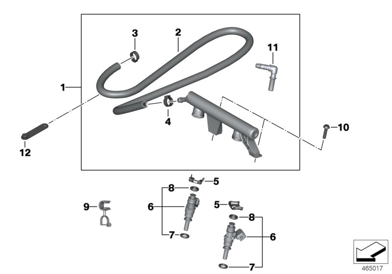 Injector nozzles and lines