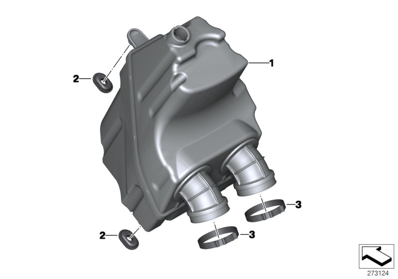 Intake silencer
