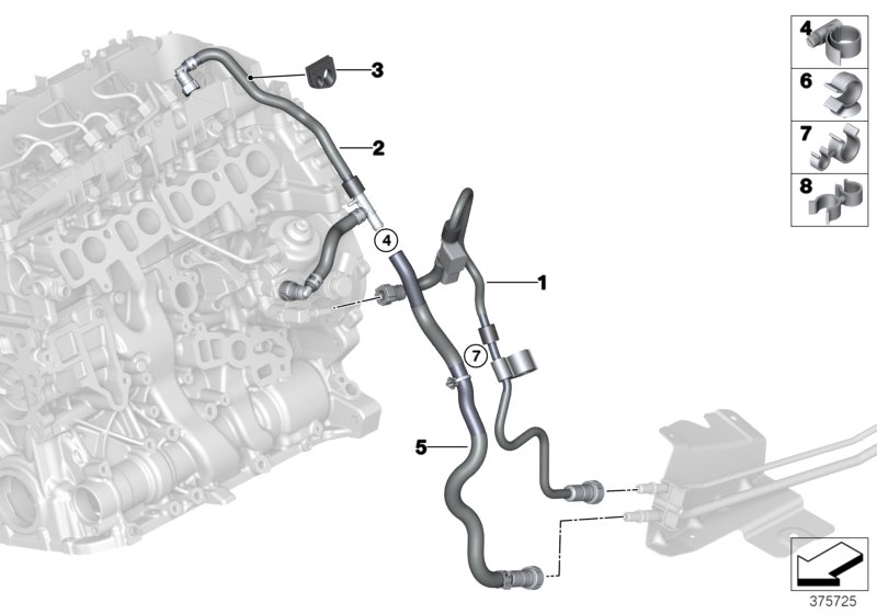 Fuel pipes / Mounting Parts