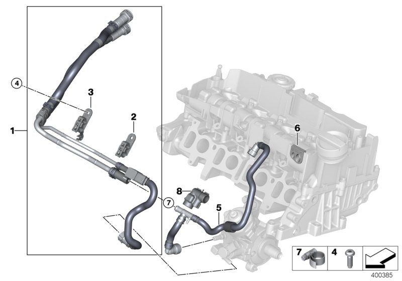 Fuel pipes / Mounting Parts