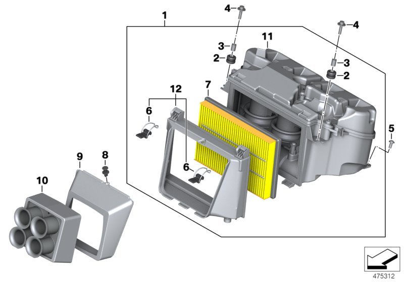 Intake sound system