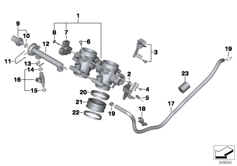 Throttle housing Assy