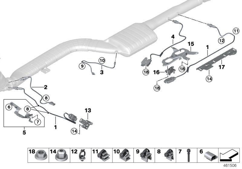 Exhaust sensors / sensor NOX / SCR