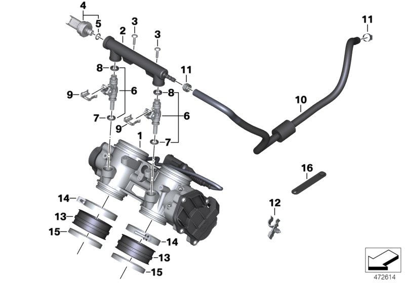 Throttle housing Assy